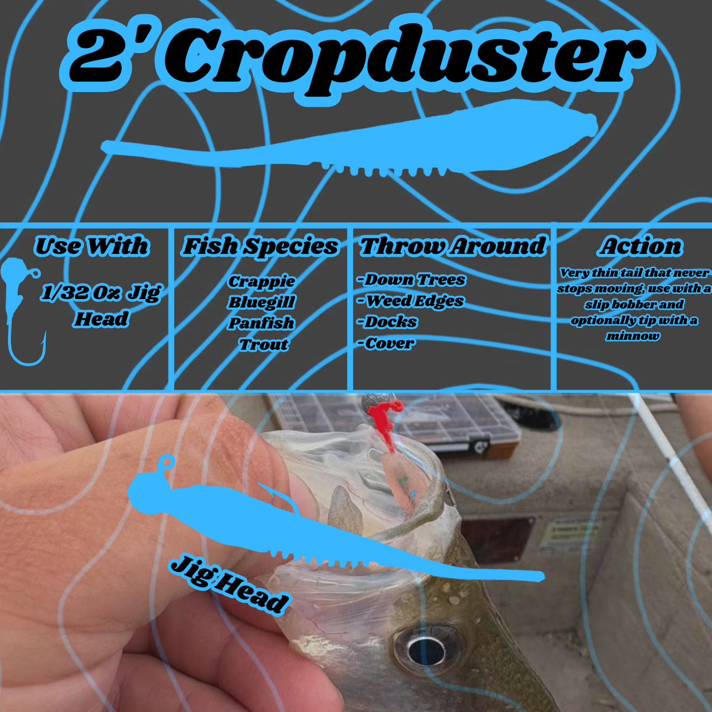 50 Piece 2' Cropduster Kit - Random Colors