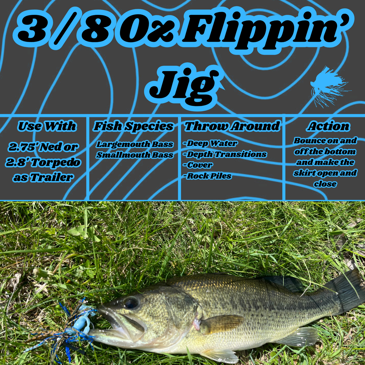 9 Piece Ultimate Flippin' Jig Kit - Random Colors
