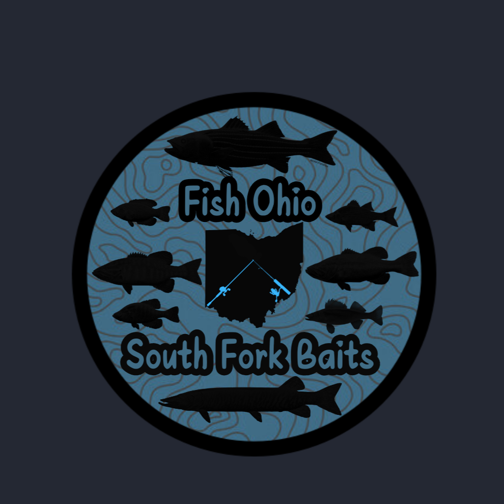 Fish Ohio 1' Sticker