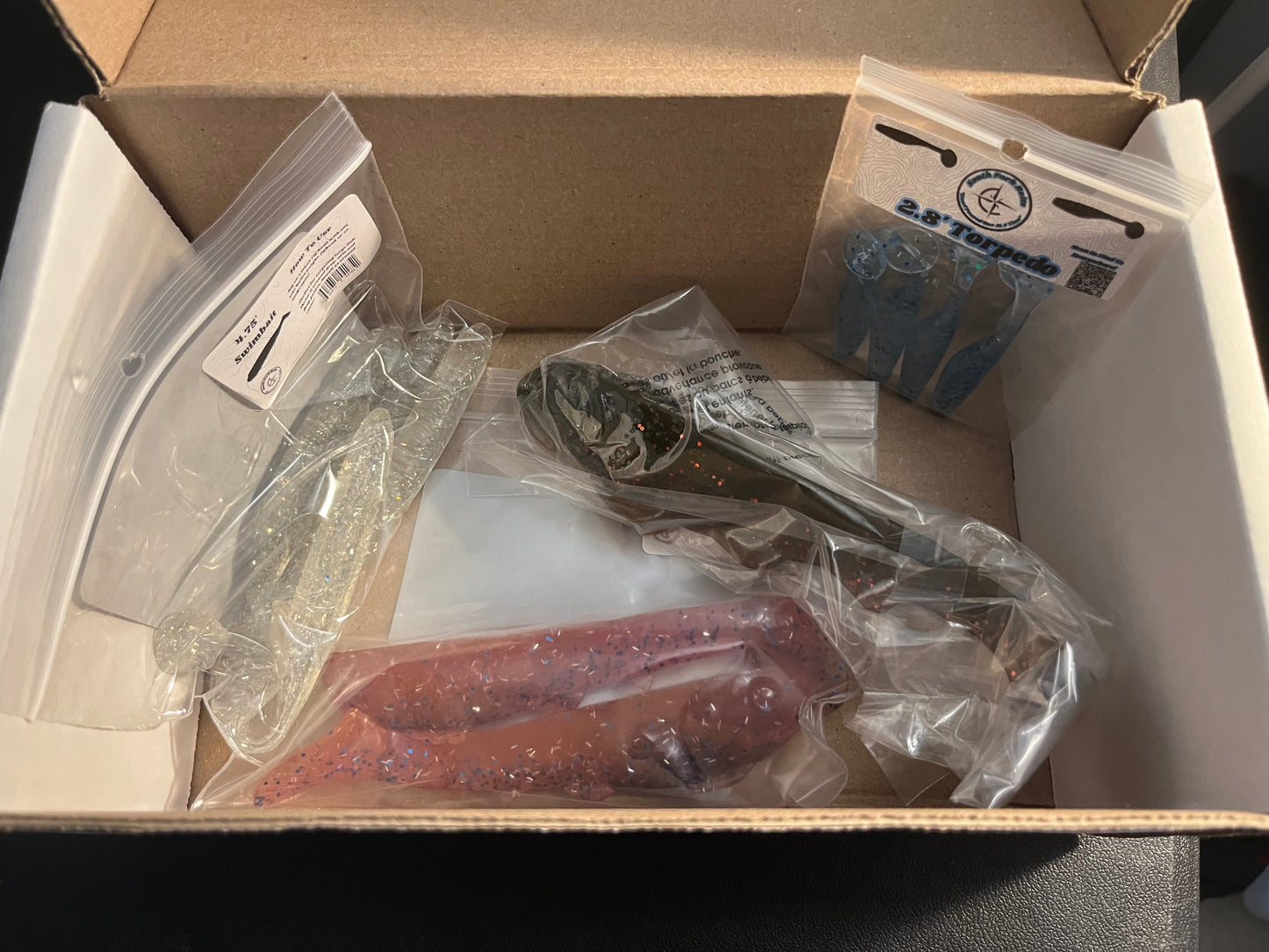 11 Piece Food Chain Swimbait Kit - Random Colors