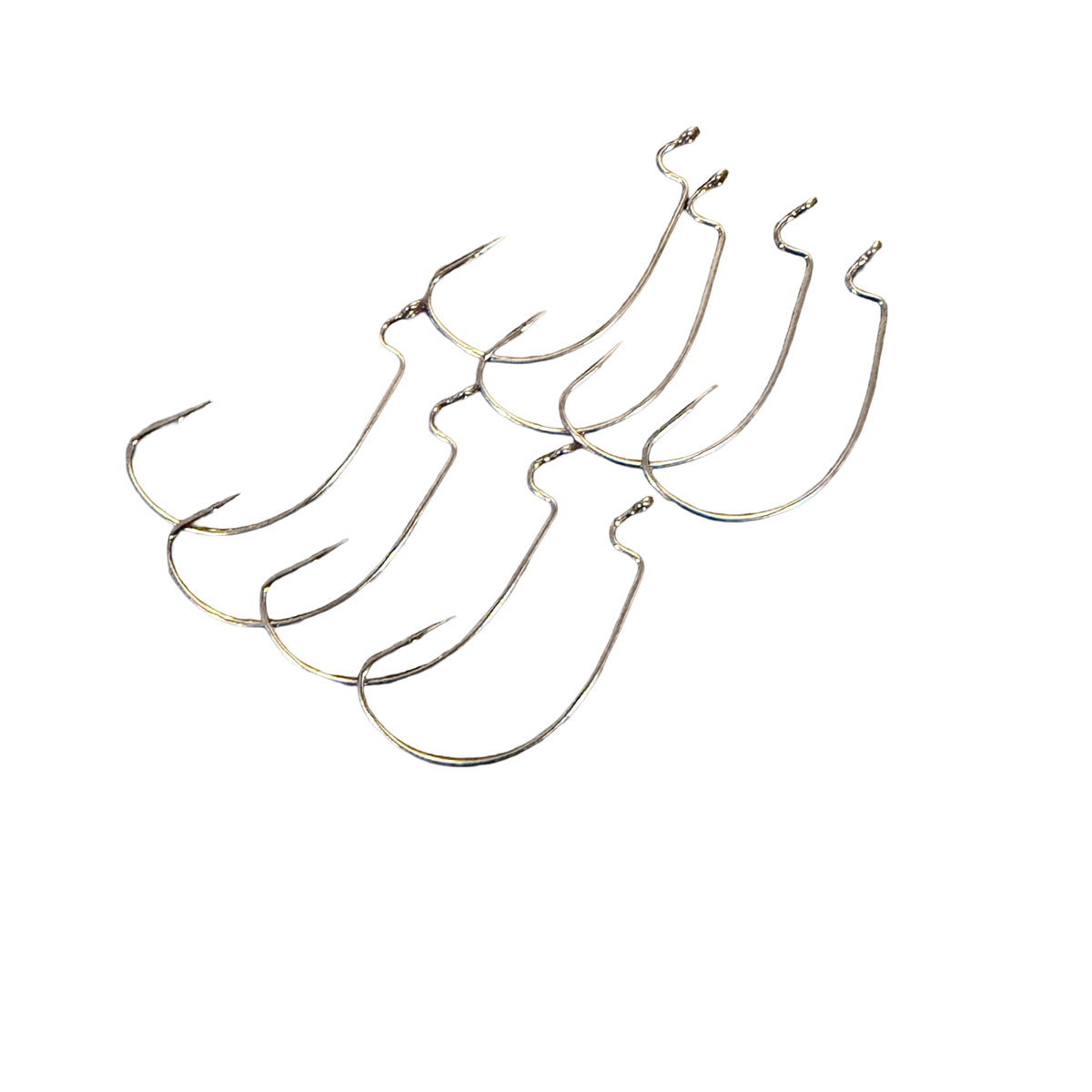 4/0 EWG Worm Hooks - 8 Pack